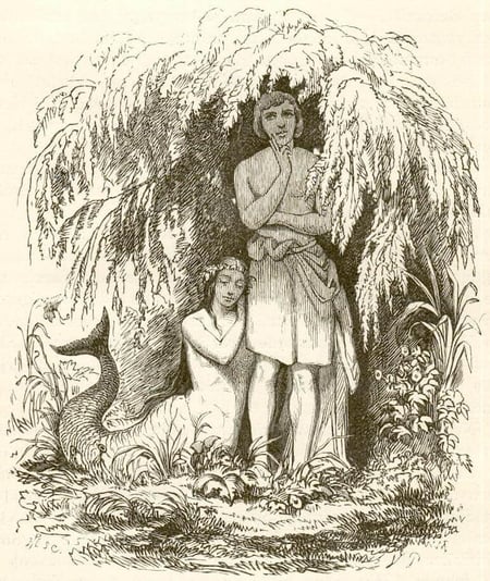 Vilhelm Pedersen Illustration der kleinen meerjungfrau